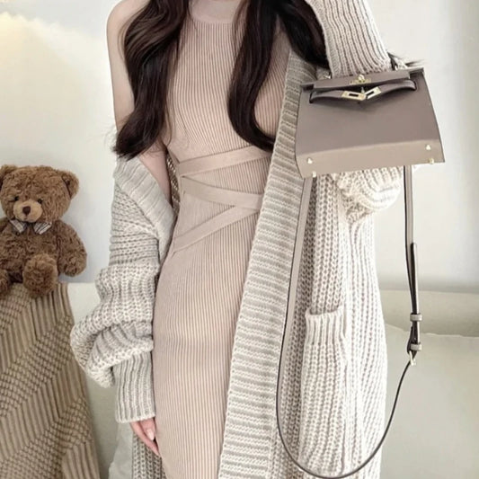 💃 Elegant & Sexy Sleeveless Textured Mini Dress — Summer/Fall 2025
